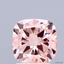 2.26 Ct. Fancy Intense  Pink Cushion Lab Grown Diamond