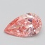 0.70 Ct. Fancy Intense Pink Pear Lab Grown Diamond