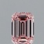 0.97 Ct. Fancy Intense Pink Emerald Lab Grown Diamond