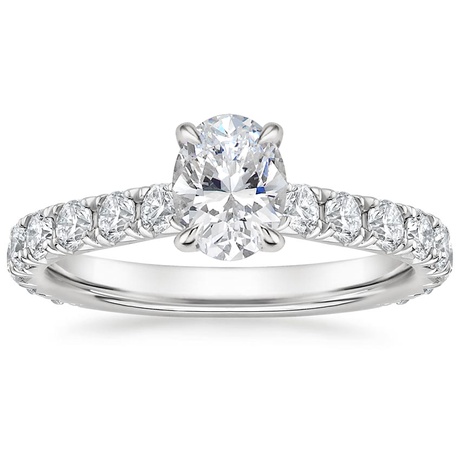 18K White Gold Luxe Anthology Diamond Bridal Set