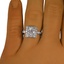 The Eridian Ring, smallzoomed in top view on a hand