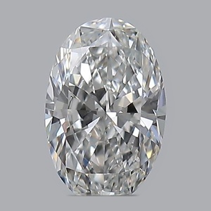 Oval diamond — real photo