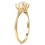 The Bernelle Ring, smalltop view on a hand