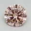 3.00 Ct. Fancy Intense Pink Round Lab Grown Diamond
