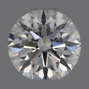 Round diamond — real photo