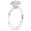 18K White Gold Adelaide Diamond Ring, smallside view