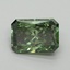 2.09 Ct. Fancy Vivid Green Radiant Lab Grown Diamond