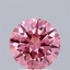 2.38 Ct. Fancy Vivid Pink Round Lab Grown Diamond