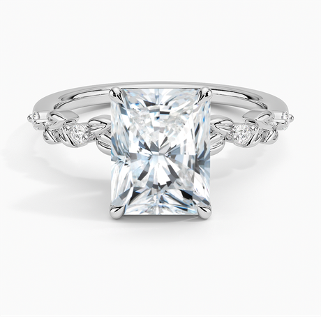18K White Gold Briar Diamond Ring