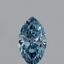 1.11 Ct. Fancy Vivid Blue Marquise Lab Grown Diamond