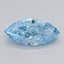 6.01 Ct. Fancy Vivid  Blue Marquise Lab Grown Diamond