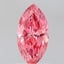 0.72 Ct. Fancy Vivid  Pink Marquise Lab Grown Diamond