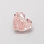 0.41 Ct. Fancy Intense  Pink Heart Lab Grown Diamond