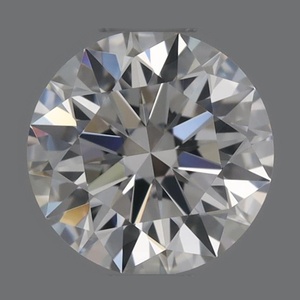 Round diamond — real photo