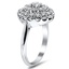 The Zenia Ring, smalltop view on a hand