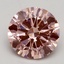 2.50 Ct. Fancy Intense Pink Round Lab Grown Diamond