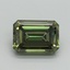 6.11 Ct. Fancy Vivid Green Emerald Lab Grown Diamond