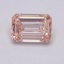 1.14 Ct. Fancy Pink Emerald Lab Grown Diamond