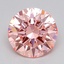 1.02 Ct. Fancy Pink Round Lab Grown Diamond