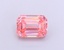 1.6 Ct. Fancy Vivid Pink Emerald Lab Grown Diamond