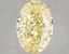 3.01 Ct. Fancy Vivid Yellow Oval Lab Grown Diamond