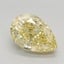 1.97 Ct. Fancy Intense Yellow Pear Lab Grown Diamond