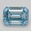 2.80 Ct. Fancy Intense Blue Emerald Lab Grown Diamond