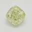 0.81 Ct. Fancy Light Yellow Cushion Diamond