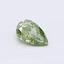 0.38 Ct. Fancy Vivid  Green Pear Lab Grown Diamond