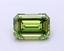 1.47 Ct. Fancy Vivid  Green Emerald Lab Grown Diamond