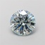 1.2 Ct. Fancy Intense Blue Round Lab Grown Diamond