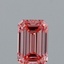 1.01 Ct. Fancy Vivid Pink Emerald Lab Grown Diamond