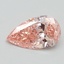 0.70 Ct. Fancy Intense Pink Pear Lab Grown Diamond