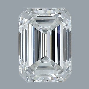 Emerald diamond — real photo