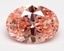 2.55 Ct. Fancy Vivid Pink Oval Lab Grown Diamond