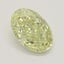 0.55 Ct. Fancy Light Yellow Oval Diamond