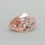 0.30 Ct. Fancy Vivid Pink Pear Lab Grown Diamond