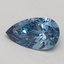 0.50 Ct. Fancy Vivid Blue Pear Lab Grown Diamond
