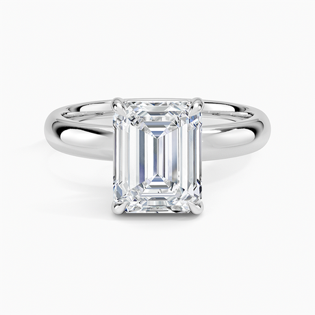 Platinum Audrey Perfect Fit 3mm Solitaire Ring