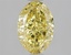 1.59 Ct. Fancy Vivid Yellow Yellow Oval Lab Grown Diamond