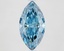 2.61 Ct. Fancy Vivid Blue Marquise Lab Grown Diamond