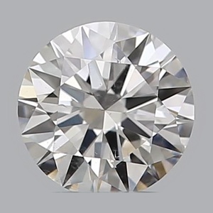 Round diamond — real photo