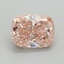 1.51 Ct. Fancy Intense Pink Cushion Lab Grown Diamond