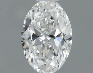 Oval diamond — real photo