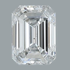Emerald diamond — real photo