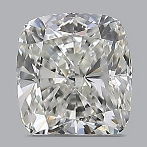 Cushion diamond — real photo