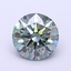 1.09 Ct. Fancy Vivid Blue Round Lab Grown Diamond