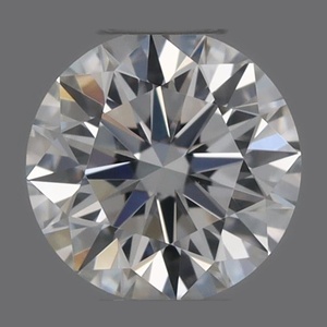 Round diamond — real photo