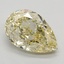 2.31 Ct. Fancy Intense Yellow Pear Lab Grown Diamond