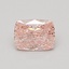 0.76 Ct. Fancy Intense Pink Cushion Lab Grown Diamond